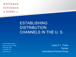Distributor - International Distribution Institute