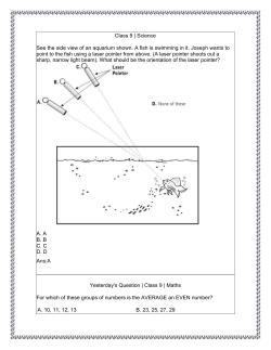 Class 9 | Science See the side view of an aquarium shown. A fish is