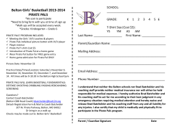 Belton Girls` Basketball 2013