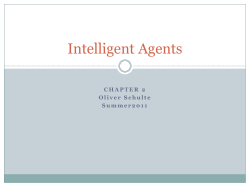 Intelligent Agents