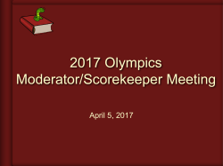 HERE - Reading Olympics