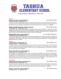 Click Here For The Winter ASE Schedule