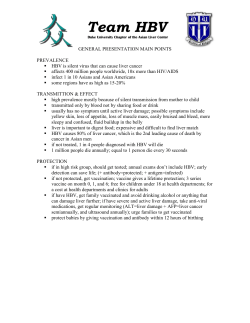 general presentation main points