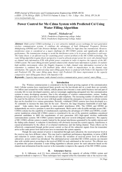 Power Control for Mc-Cdma System with Predicted