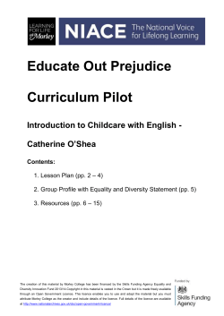 Introduction to Childcare Level 1