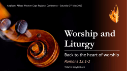 Worship and Liturgy