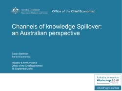 Sasan Bakhtiari - Department of Industry, Innovation and Science