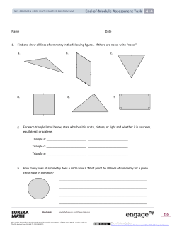 End-of-Module Assessment