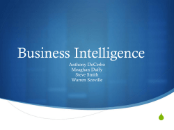 Business Intelligence