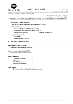 KONICA MINOLTA CANADA