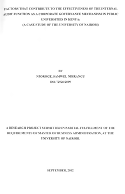 Factors That Contribute to the Effectiveness of the