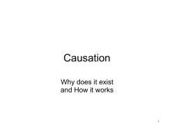 Simple Causation