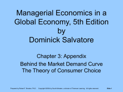 Managerial Economics in a Global Economy
