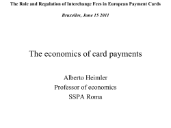 Albert Heimler`s presentation deck.
