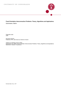 univERsity oF copEnhAGEn