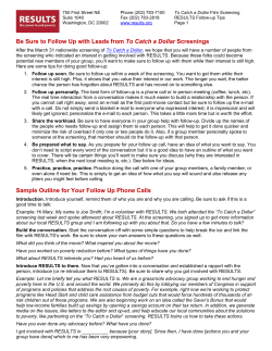Draft November action sheet