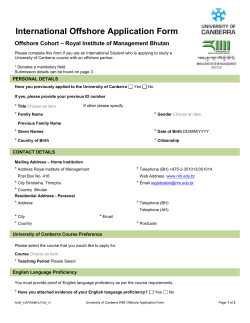 Application Form 2017 - Royal Institute of Management