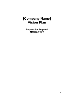 Request for Proposal