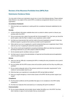 Guidance notes - Department of Industry, Innovation and Science