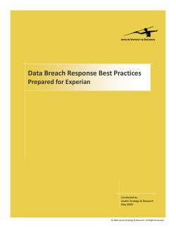 Data Breach Response Best Practices