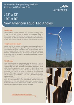 L 10&rdquo; x 10&rdquo; New American Equal Leg Angles