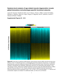 Systems-level analysis of age-related macular degeneration reveals