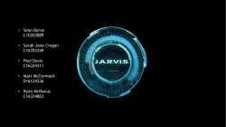 jarvis - Damian Gordon