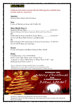 Celebrate this festive period with the following Set available from (12