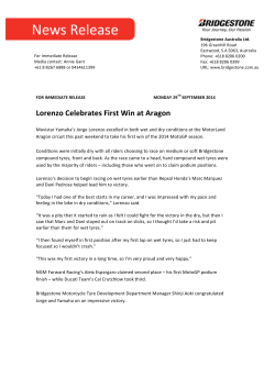 Lorenzo Celebrates First Win at Aragon