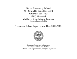 Bruce Elementary School Improvement Plan