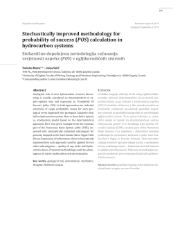 Stochastically improved methodology for probability of success