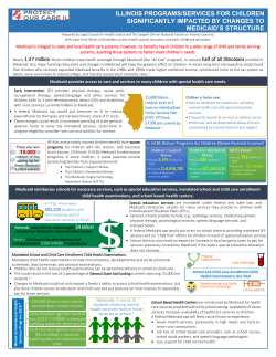 illinois programs/services for children significantly impacted by