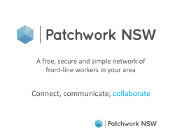 Patchwork Presentation