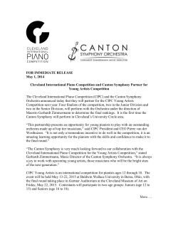 CIPC_Canton Release - Canton Symphony Orchestra