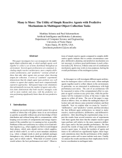 Many is More: The Utility of Simple Reactive Agents with Predictive