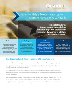 Quinnox Helps Telecommunications Giant Achieve a Win