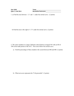 Stat 1040 - USU Math/Stat