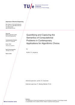 Quantifying and Capturing the Semantics of Computational