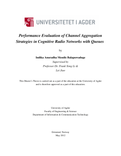 Performance Evaluation of Channel Aggregation