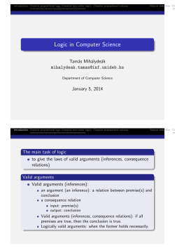 Logic in Computer Science