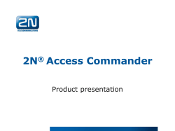 2N access control systems
