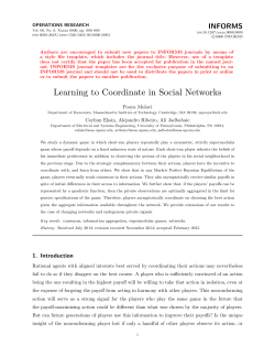 Learning to Coordinate in Social Networks