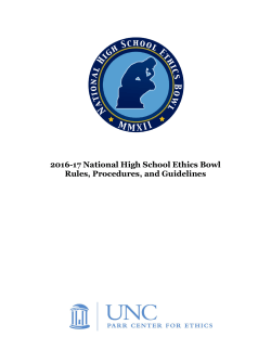 2016-17 NHSEB Rules, Procedures, and Guidelines