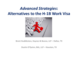 Advanced Strategies: Alternatives to the H