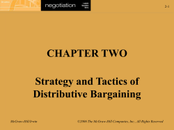 Chapter 02 PowerPoint - Strategy and Tactics of Distributive