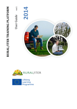 rural/iter training platform