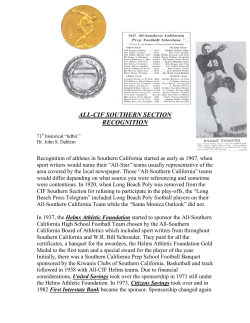 ALL-CIF SOUTHERN SECTION