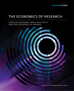 the economics of research