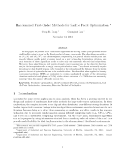 Randomized First-Order Methods for Saddle Point Optimization