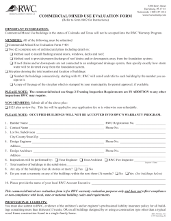 commercial/mixed use evaluation form